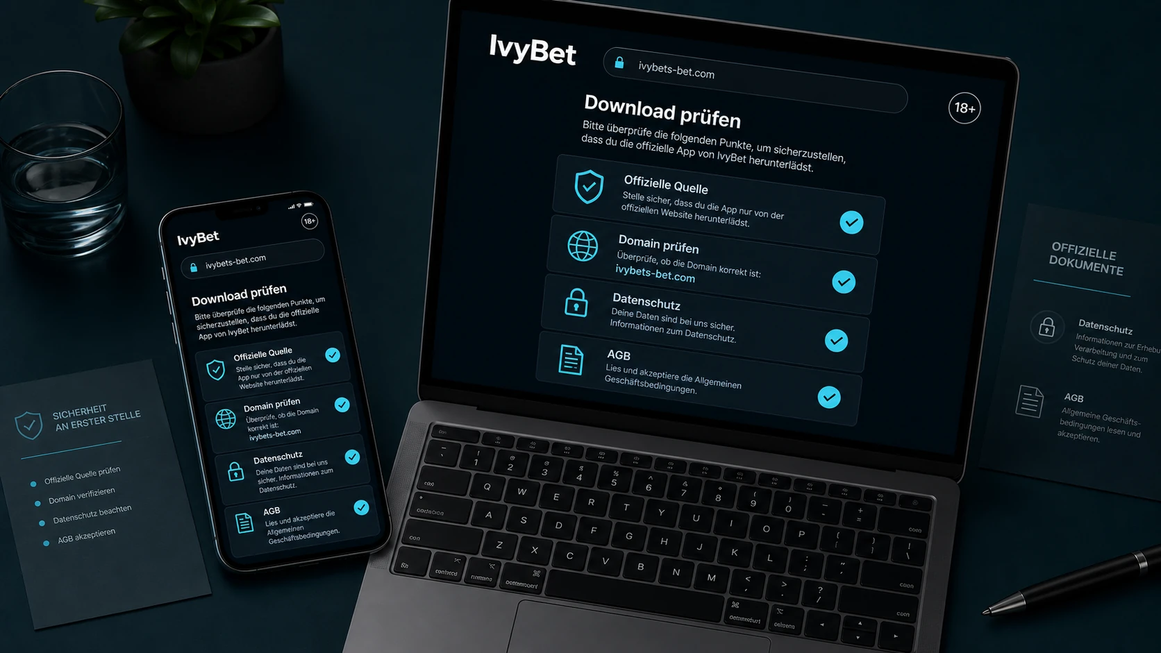 IvyBet App: was vor dem Download wichtig ist