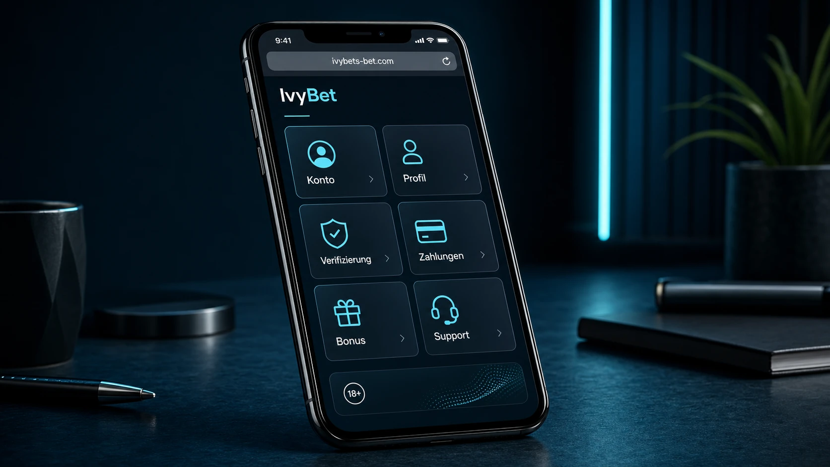 IvyBet Casino App: mobiler Zugriff auf Konto und Funktionen